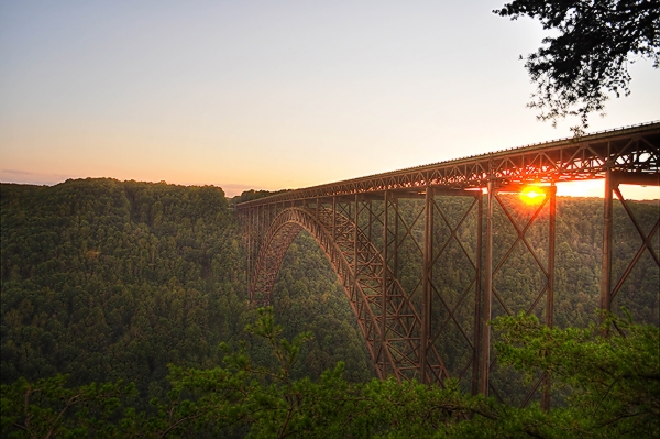 Sunset on the New River Gorge (HDR).jpg